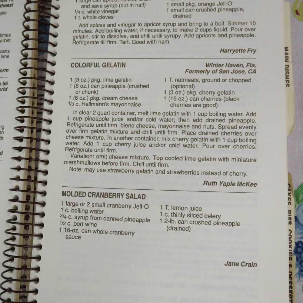 Favorite Recipes of the California Retired Teachers Association Cook Book VTG - Picture 3 of 10